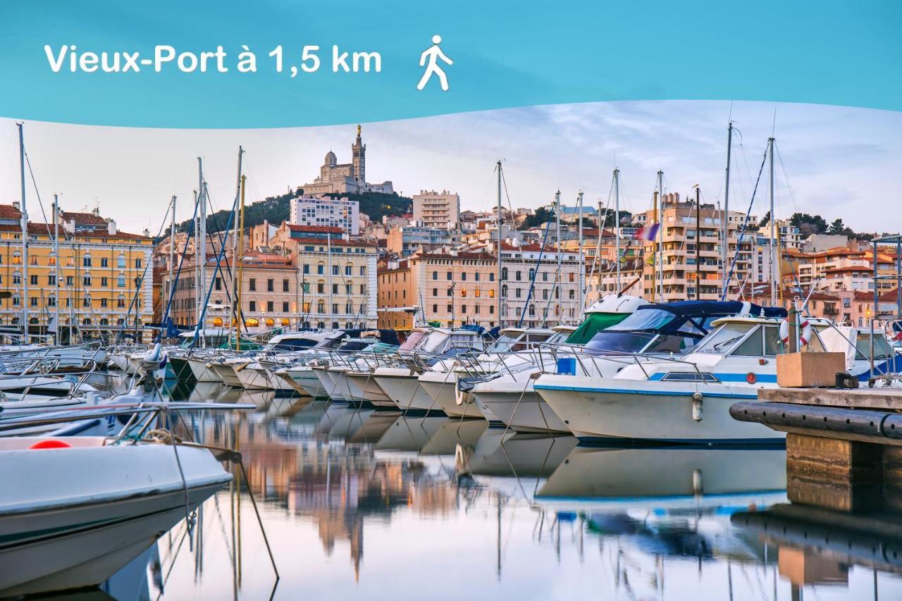 Apartment Aux Pieds De La Bonne Mere - Centre - Wifi Marseilles